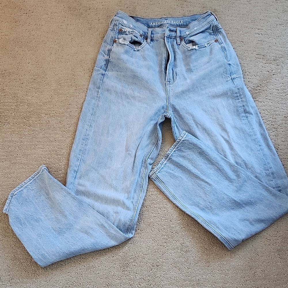American Eagle Outfitters Light Blue Denim Jeans